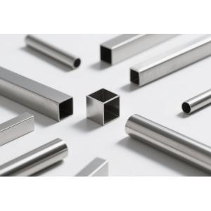 Tubo cuadrado de acero inoxidable pulido 0.1mm-50mm Personalizado