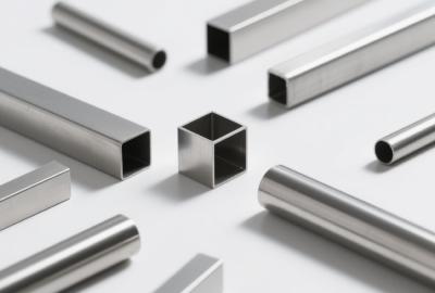 Polished Stainless Steel Square Tube Pipe 0.1mm-50mm Customized
