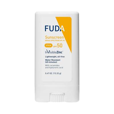 Non Irritating Ceramide Physical Sunscreen SPF 50 Stick Soothing Skin OEM