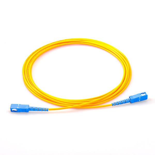 SC/UPC 3M 3.0mm Single Mode Simplex Fiber Optic Patch Cord