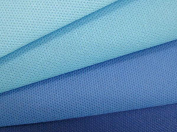 Tela não tecida descartável do nível superior 100% para a cor do azul do uso médico
