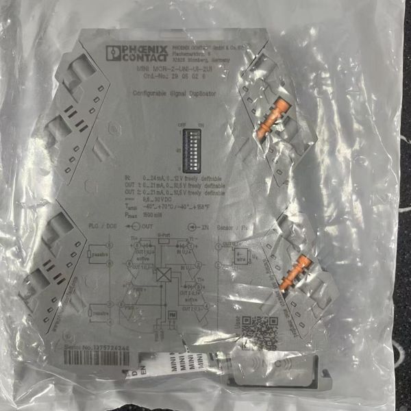 Phoenix Contact MINI MCR-2-UNI-UI-2UI | 2-Channel Analog Isolator, 24V DC