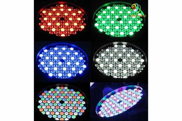 DMX 512 3w Stage Lighting Par Cans Light Cast Aluminum Low Power Consumption