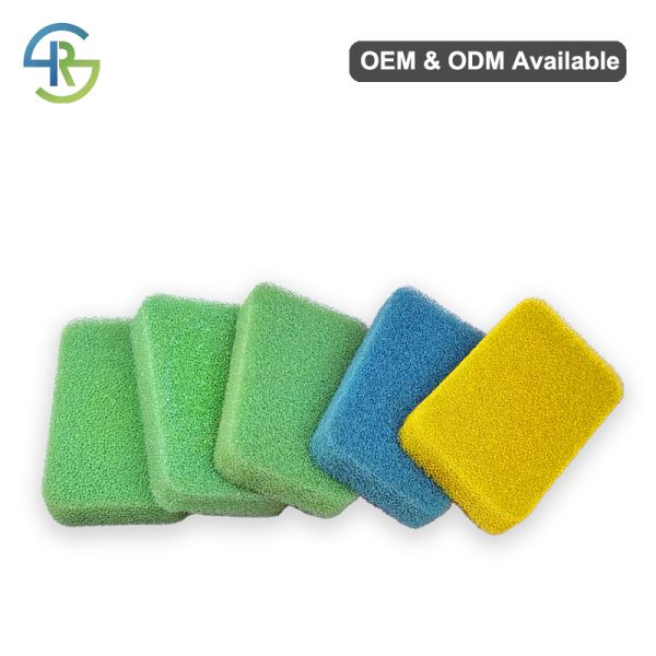 OEM Silicone Cleaning Sponge Reusable Antibacterial Silicone Dishwashing Sponge