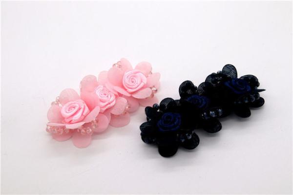 Custom New Fashion Shoe Crystals Decorations 60*60mm For Headwear / Clothes