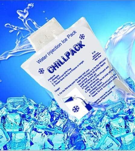 Reusable Injecting water Gel Ice Pack Water Injection Freeze Dry Ice Pack For Food Fresh Shipping Delivery Transport