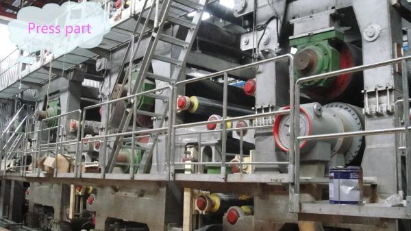 Pneumatic 3200mm 80t/D 40m/Min Kraft Paper Making Machinery