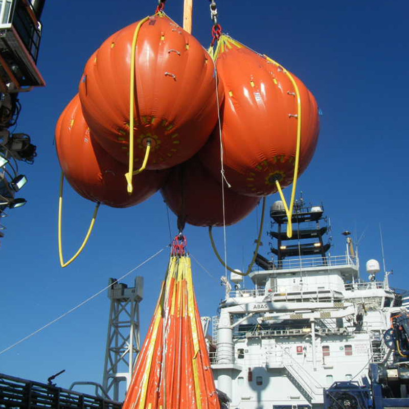 Crane Load Test Water Bags High Strength Fabric Leak Proof Easy Transport