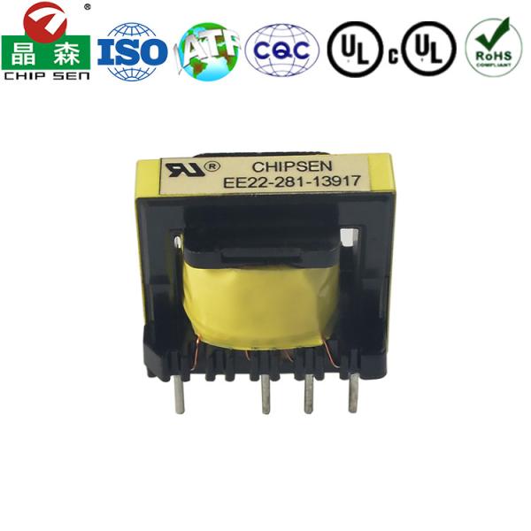 6 Pin High-Frequency Inductance Transformer EE22 Series Customized Transformer  220v to 24v
