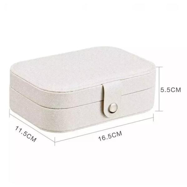 Портативная машинка кожи PU подарочных коробок украшений шкатулки для драгоценностей перемещения E457 Biodegradable