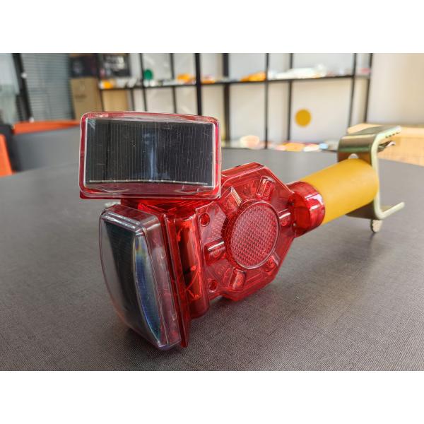 Led Solar Traffic Road Barricade Warning Light / Solar Safety Led Traffic Flashing Warning Lights