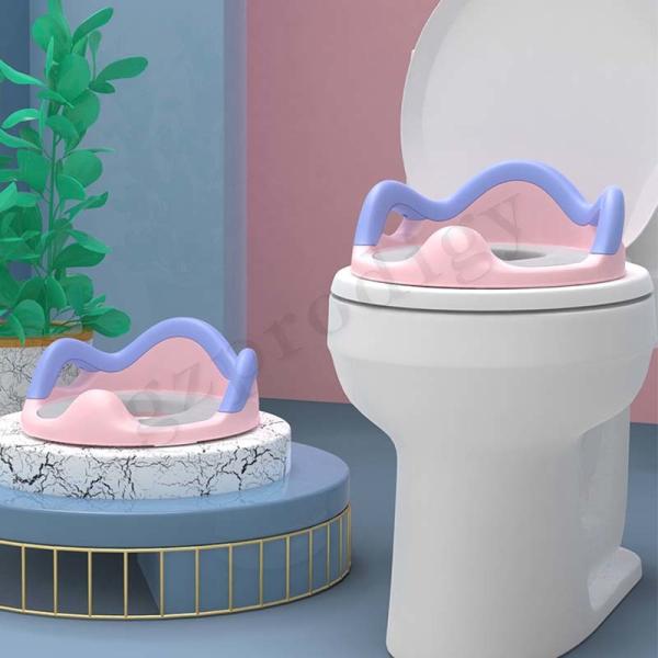 Sturdy ABS Potty Baby Toilet Training Seat Blue Or Pink Color