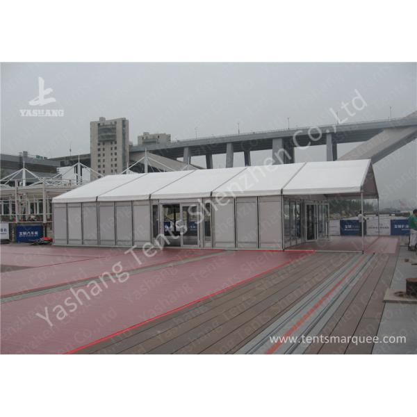 Aluminum Framed outdoor event canopy Tent Hard Glass and ABS Wall Designed