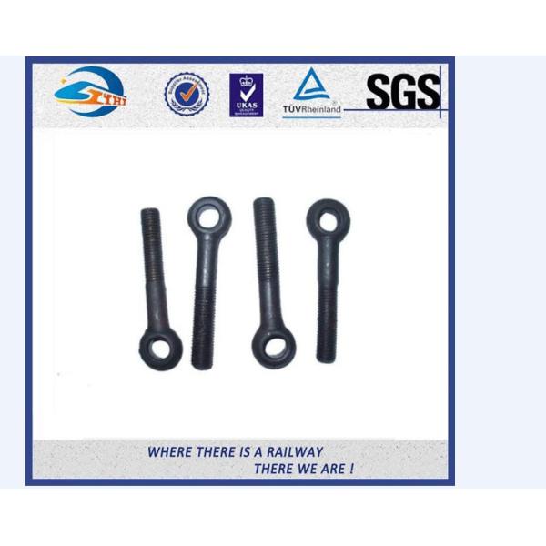 Grade 10.9 / 12.9 HS26 / HS32 Railway Bolt / Fish Bolt With Hook