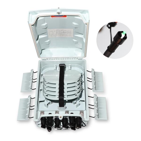 PC ABS Material 8 Core Fiber Optical Terminal CTO/NAP Distribution Box with PLC Splitter 1x8
