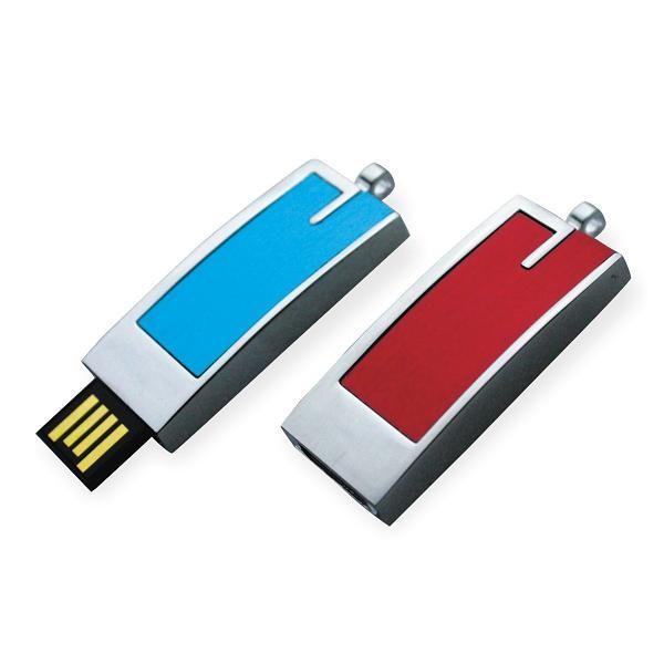 USB Metal Flash Drives with Laser-Engraving Logo for Promotional Gifts