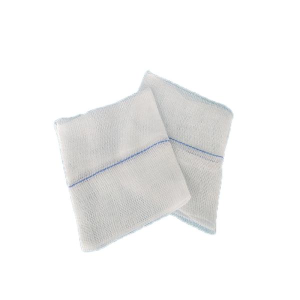 Vestido de ferida médica de qualidade, esterilizado com esfregaço de gaze com raios-X