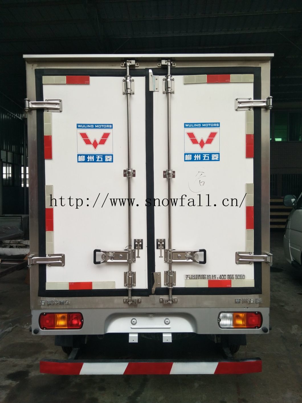 FRP Refrigerated Truck Box Insulated Van Body With Internation Patented Technology