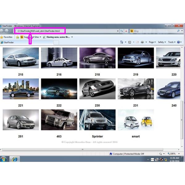 Блок развертки диагностических инструментов тележки Benz Мерседес сверхмощный всеобщий на все корабли 201607