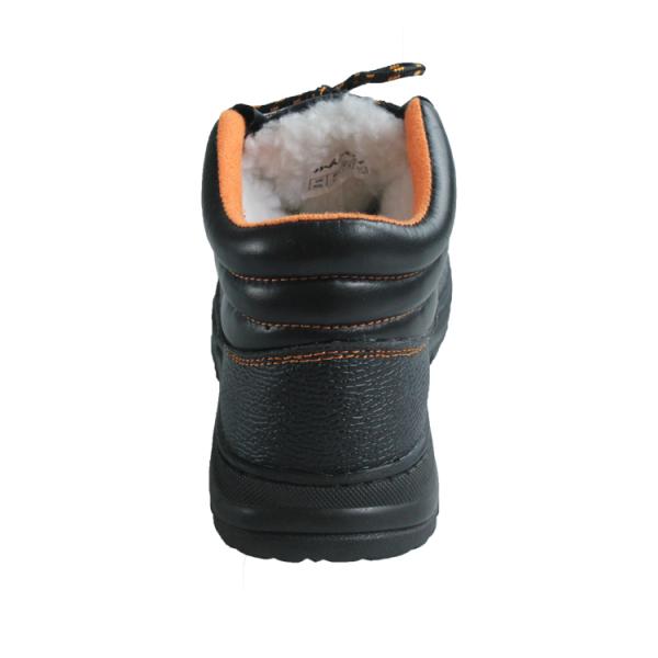 Genuine Leather Upper And Nylon Fabric Gusset Men Unisex Work Boots