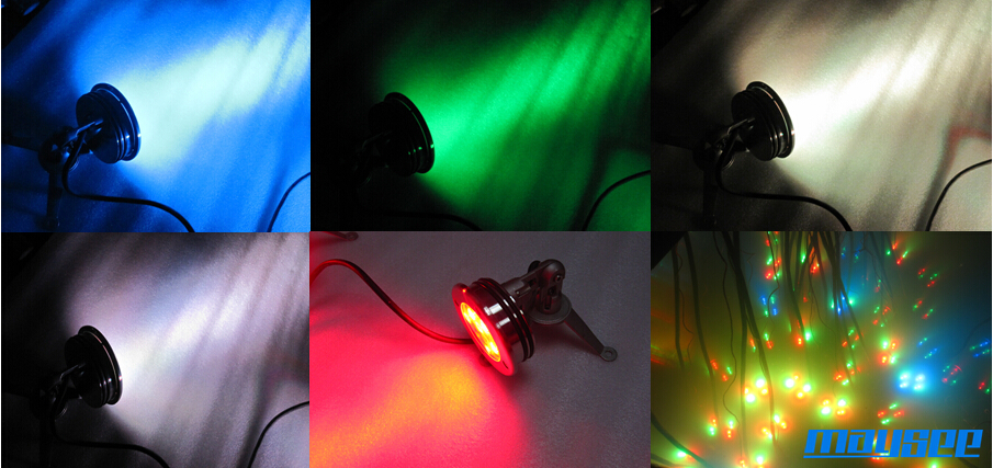 Малый 6 Вт / 18w водонепроницаемый Открытый RGB LED бассейн свет с CE & RoHs