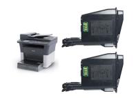 Preto dos cartuchos de impressora Tk1120 do tonalizador Fs1025 com as páginas da microplaqueta 2.5k