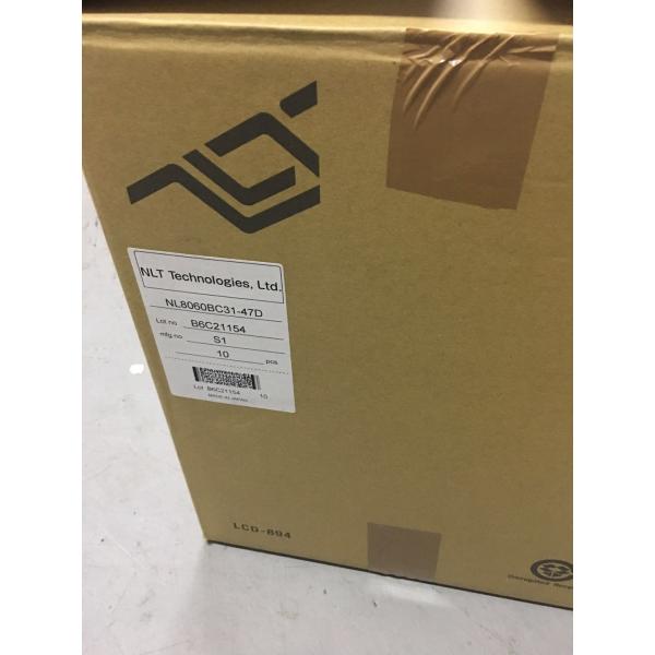 WLED 12.1'' Industrial Display Screens , NL8060BC31 - 47D LCD Monitor Panel