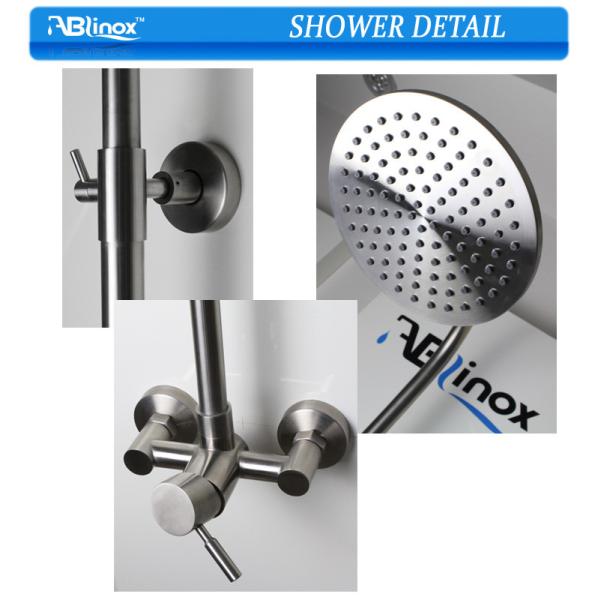 No Electroplating 304 316 Stainless Steel Bath Taps