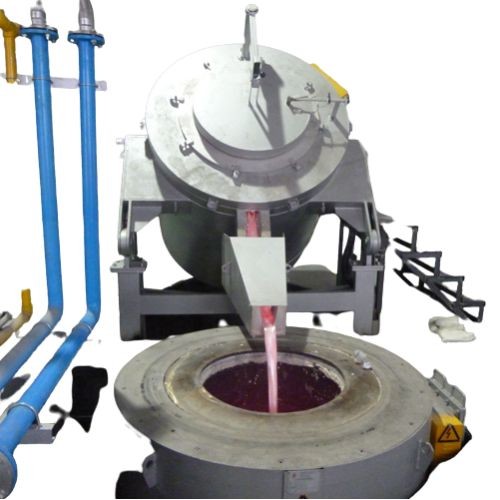 5000kgsアルミニウム インゴットのための再生溶ける把握るつぼ炉