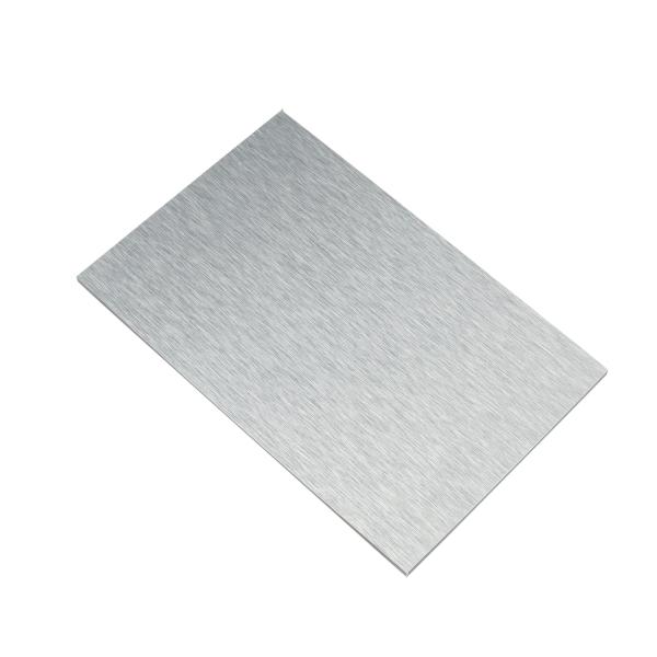 Espessura composta de alumínio escovada resistente do painel 3mm do risco