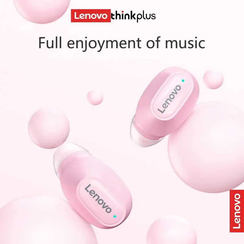 XT62 Lenovo TWS Wireless Earbuds Lenovo Sports Earphones ROHS Certificate