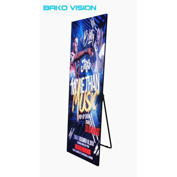Commercial LED Movie Poster Screen P2.5 Advertising Light Box Display SMD 2121
