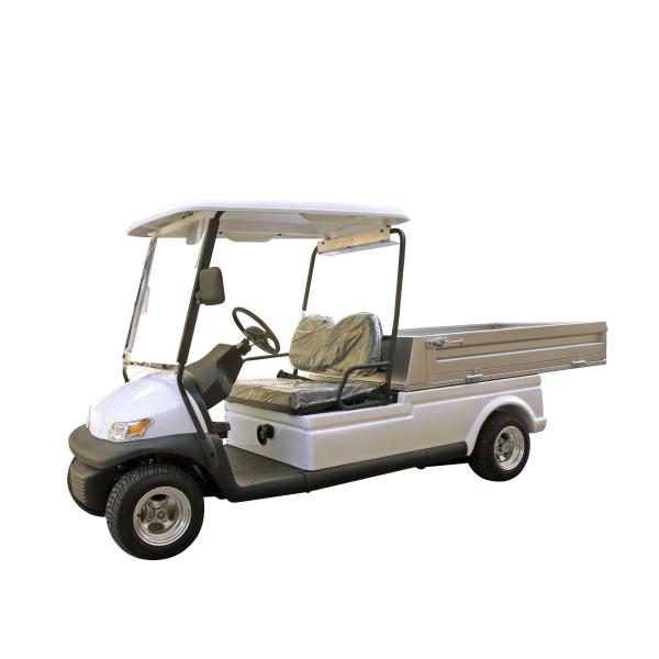 Electric Golf Car Buggy Housekeeping Car with Aluminum Cargo Box