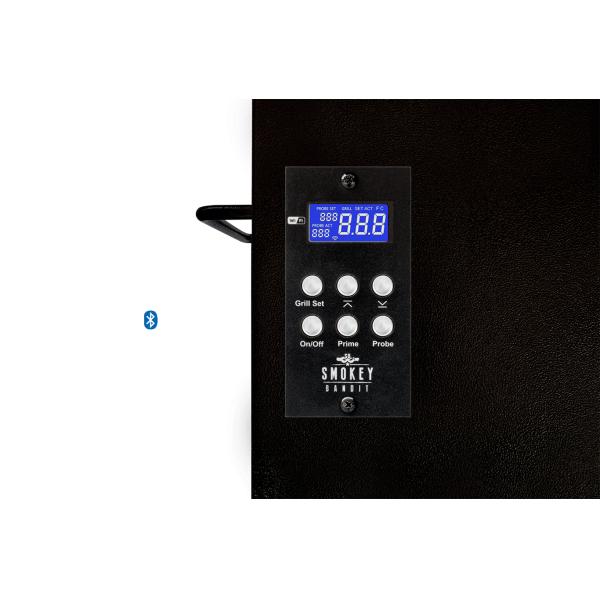 Powder Coated Wood Pellet Barbecue Grills Hopper Smoke Free Easily Assembled