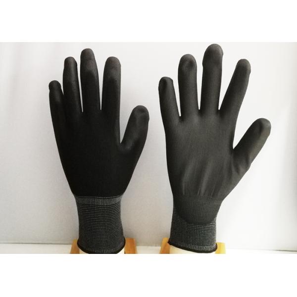 Промышленный покрытый ПУ Абсорбенси влаги перчаток превосходный длина 21км до 25км