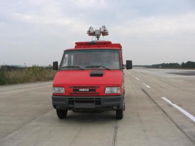 Caminhão de bombeiros de resgate leve IVECO 130HP 95KW 4x2 para emergência multifuncional