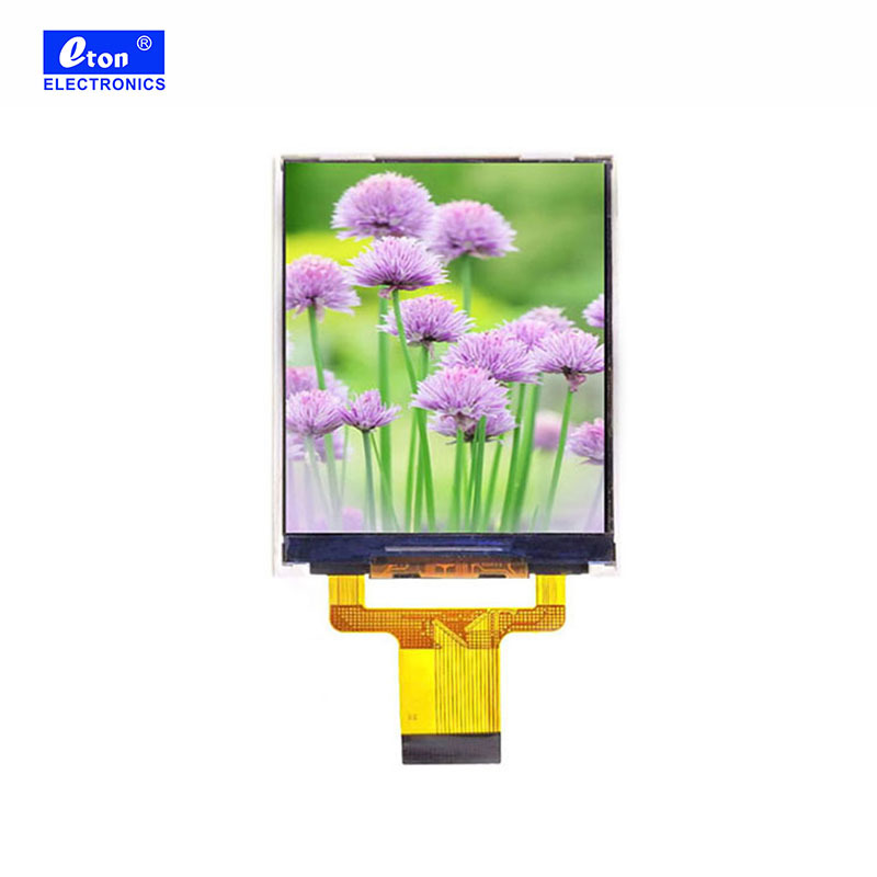Manufacturer Customized 1.77 Inch TFT LCD Display 128x160 Resolution With High - Resolution Floral Image