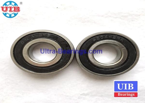 P0 P6 Sealed Precision Ball Bearing , Chrome Steel Conveyor Roller Bearings
