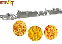 Alimento de petisco do sopro que faz a máquina SS a linha de produção alimentar material do petisco