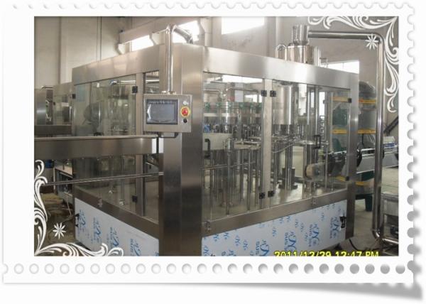 PLC Control Beverage / Carbonated Drink Filling Machine Electric Driven 380V 50HZ