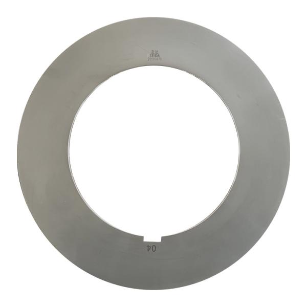 Polished Surface Rotary Slitter Blades For Steel Strip Cutting Thickness Tolerance 0.01mm-0.05mm