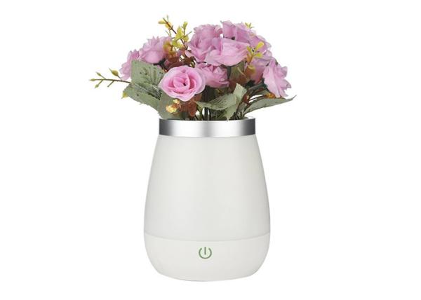 Touch Control Small Night Light Lamps , Vase Style Table Lamps Pen Pot Holder Fish Jar