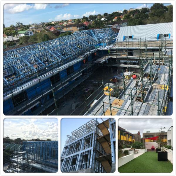 Italy Used Prefabricated Light Gauge Steel House Villa Roll Forming Machine