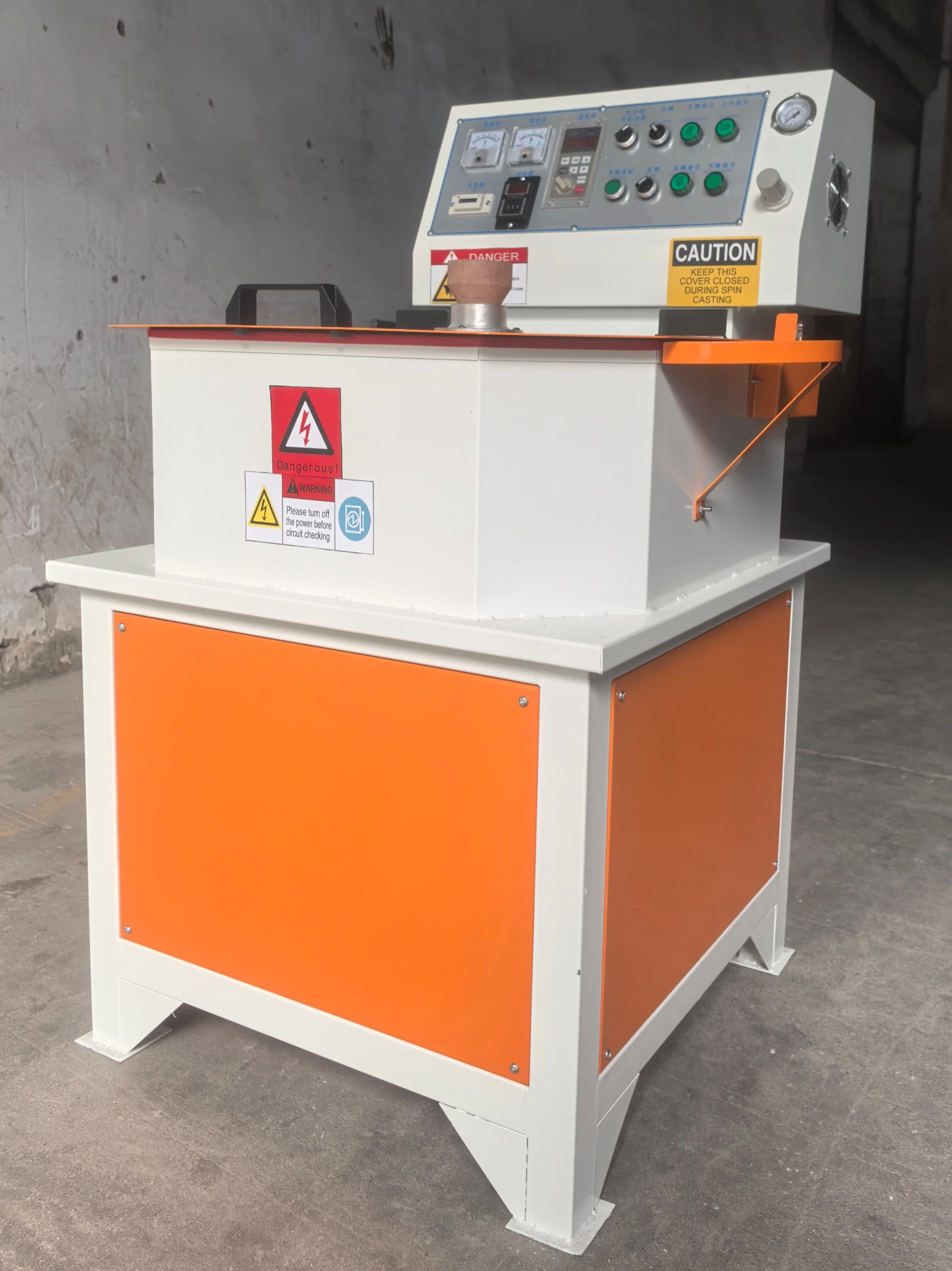 Manual Spin Casting Machine for Necklace Pendant Jewelry Making