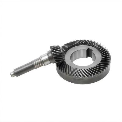Hypoid Reduction Gear Micro Angle 90° Gear For Versatile Micro Reducer