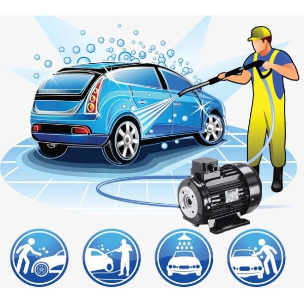 Hollow Shaft Washing Machine Electric Motor IE1 IE2 Efficiency Energy Saving