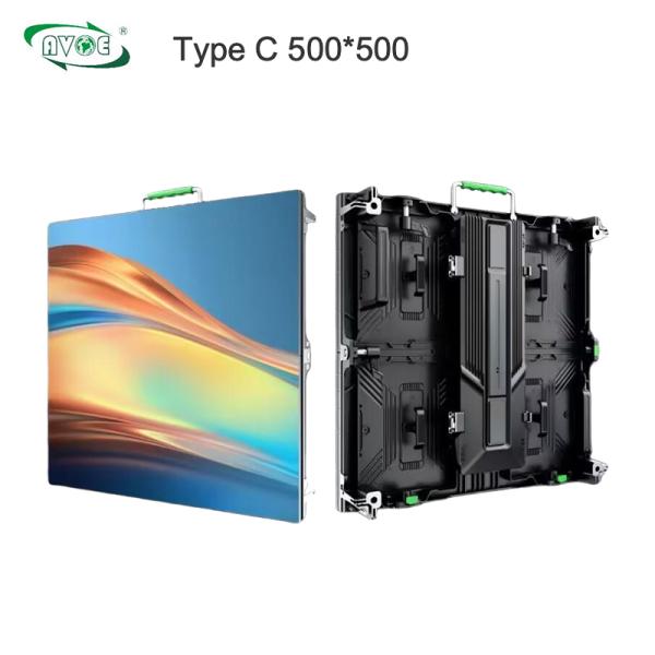SMD2020 Indoor Rental LED Screen 3840Hz 4K 500*500mm / 500x1000mm Cabinet