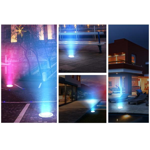 18W RGB DMX512 привело земные света делает IP68 водостойким 900LM для сада