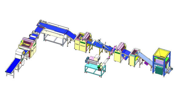 A Single-layer Laminated Pastry Automatic Line