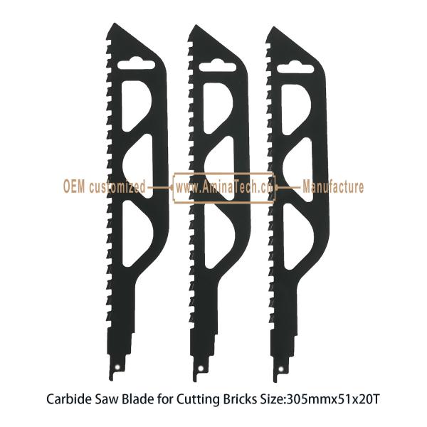 Carbide Saw Blade for Cutting Bricks Size:305mmx51x20T,Power Tools,Reciprocating